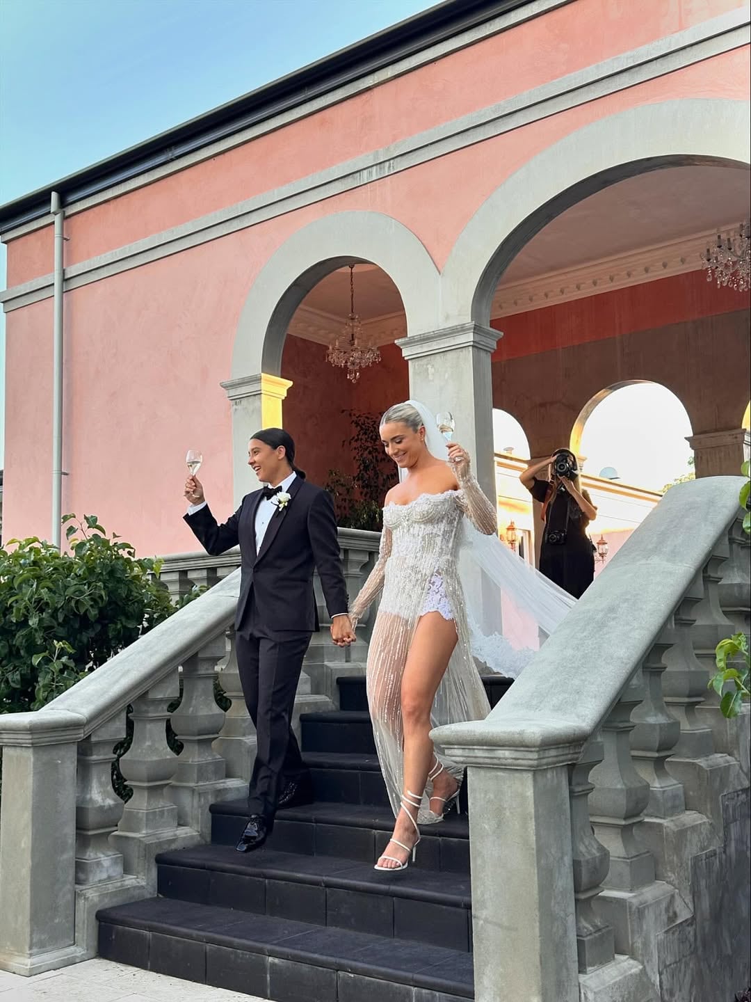 La celebración fue en una mansión de Swan Valley (Foto: Instagram @kimberley_thomas)