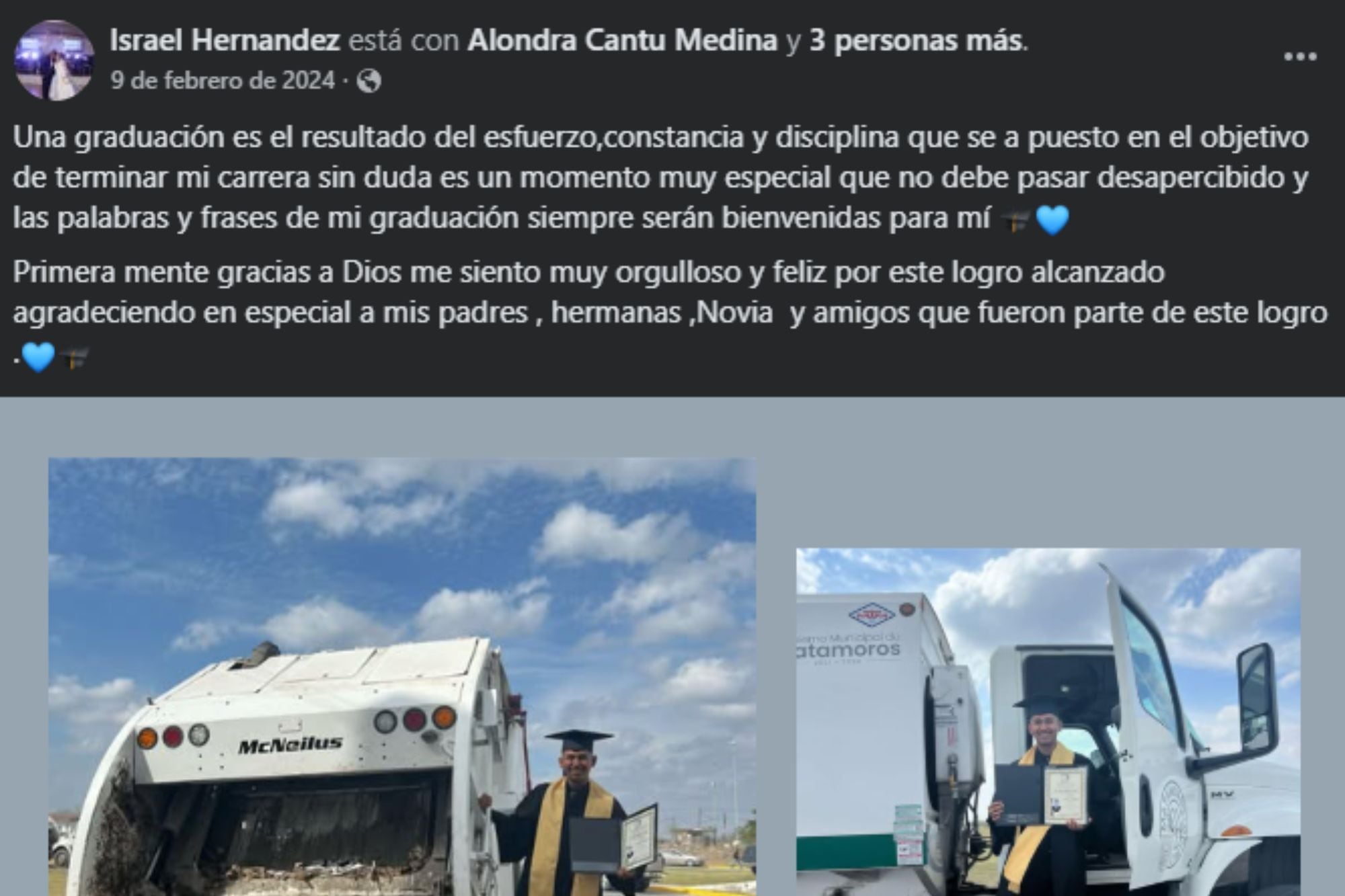 La publicación no tardó en ser viral y recorrió Latinoamérica