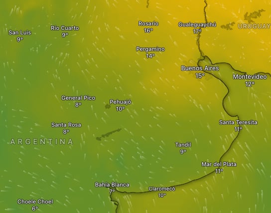 Hay alerta naranja y amarilla por nevadas, lluvias, vientos y Zonda para este sábado 18 de julio: las provincias afectadas