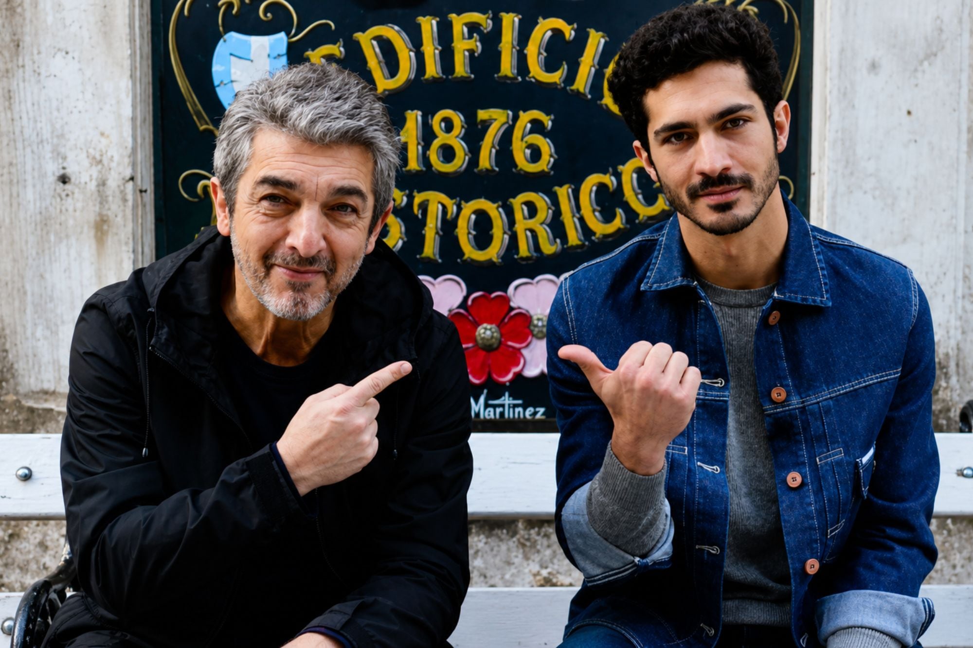 Ricardo y Chino Darín en Casa Ezeiza
