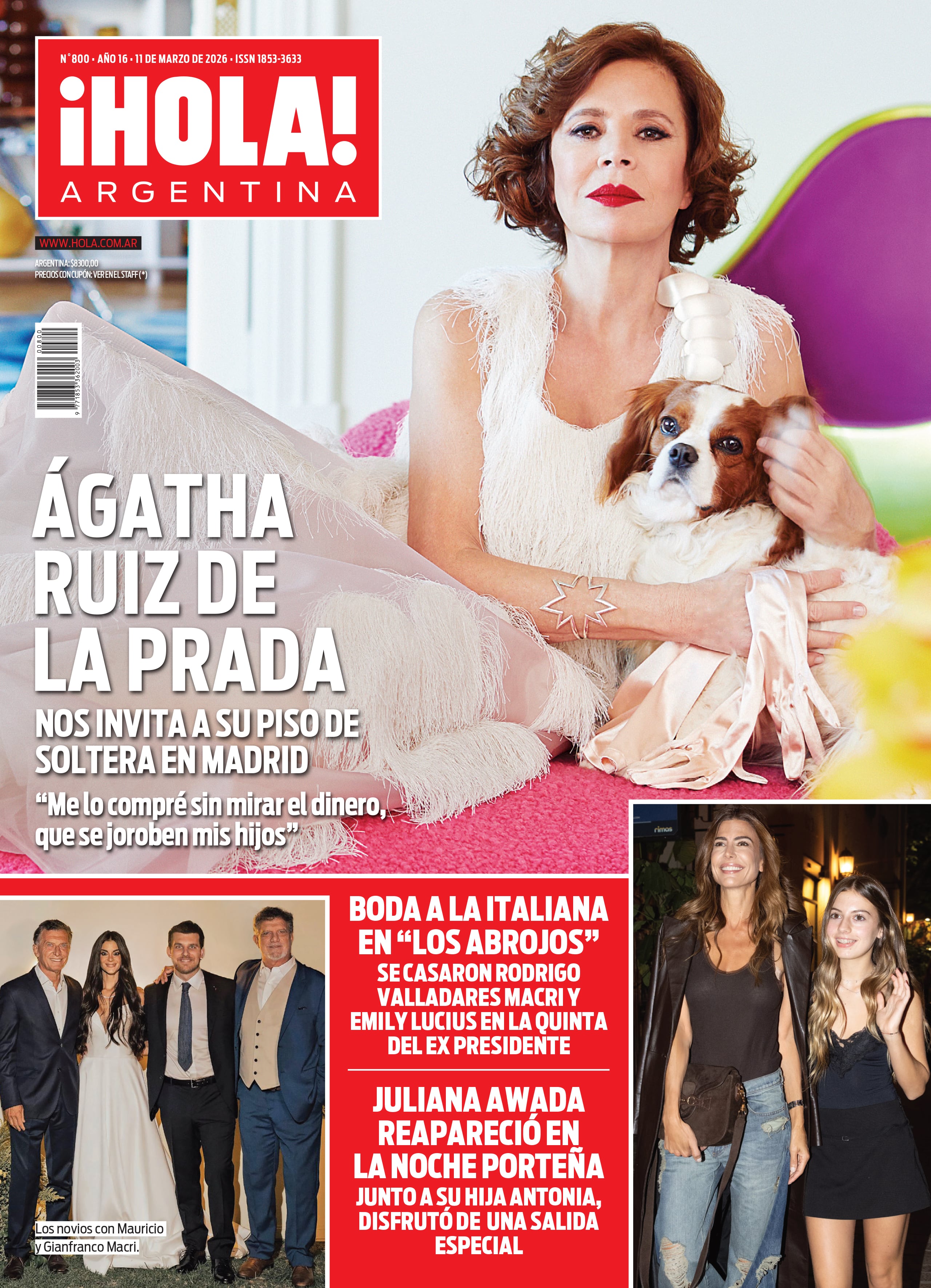 La tapa de revista ¡Hola! de esta semana