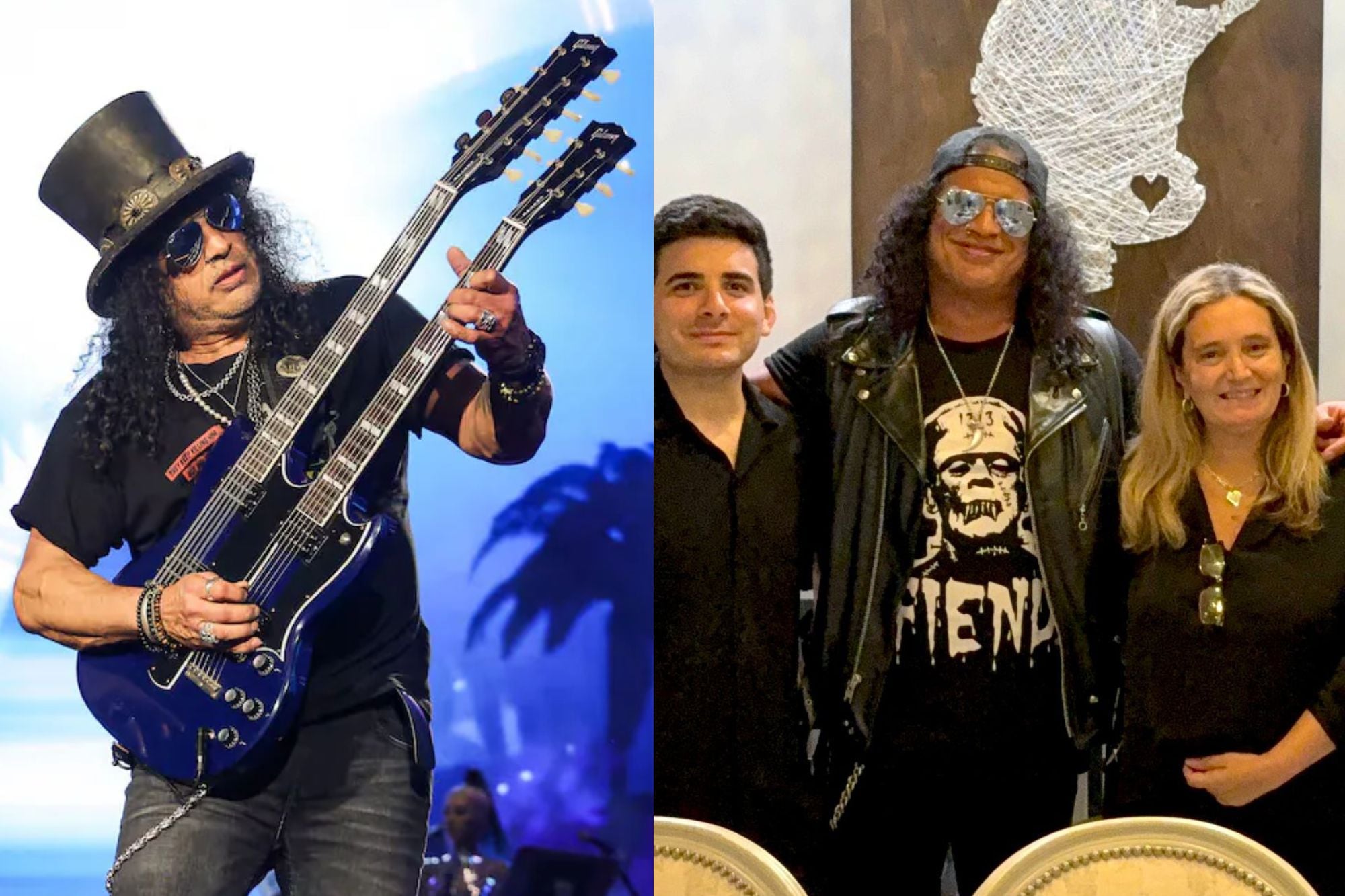 Son latinos, fundaron un restaurante argentino en Orlando y recibieron a Slash: “No hay edad para soñar”