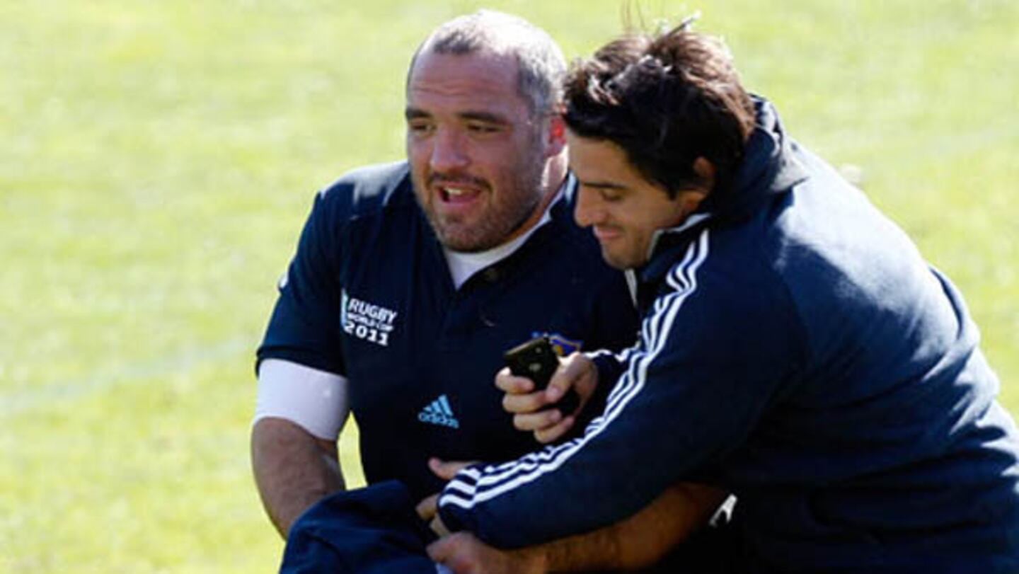 Rodrigo Roncero y Agustín Pichot