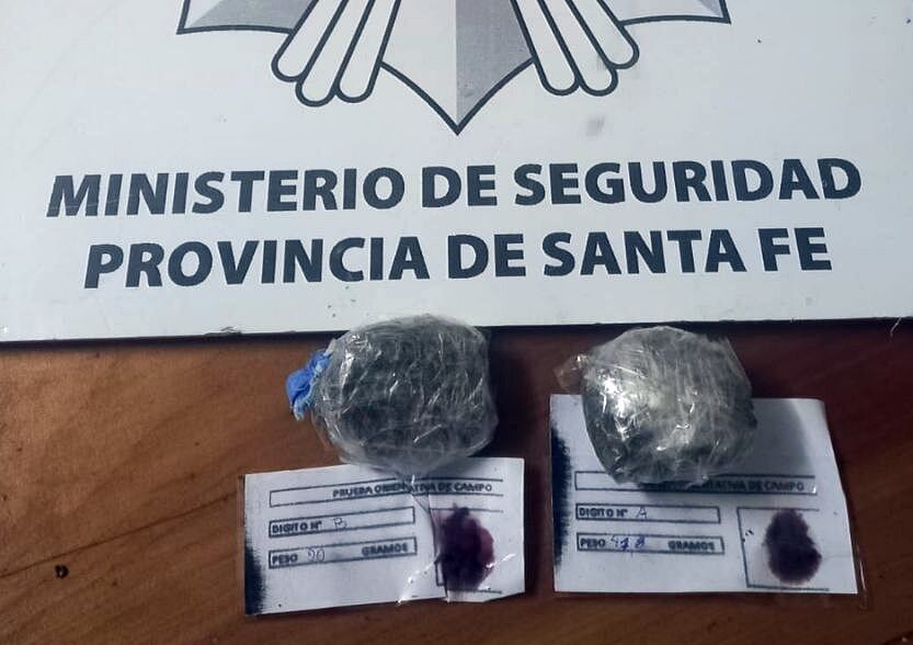 Los envoltorios con marihuana que llevaba adosados una paloma en una de sus patas