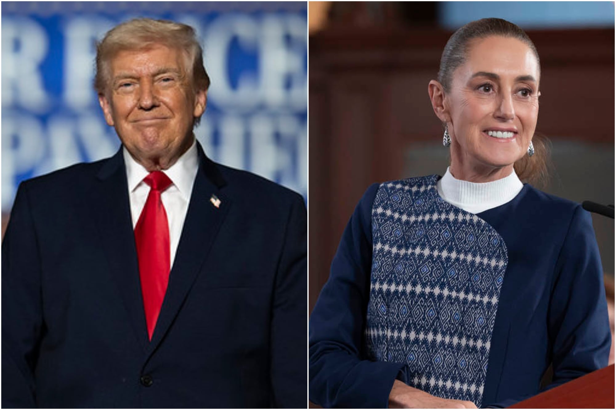 Donald Trump y Claudia Sheinbaum mantienen una relación bilateral marcada por temas como comercio, seguridad, migración y control fronterizo