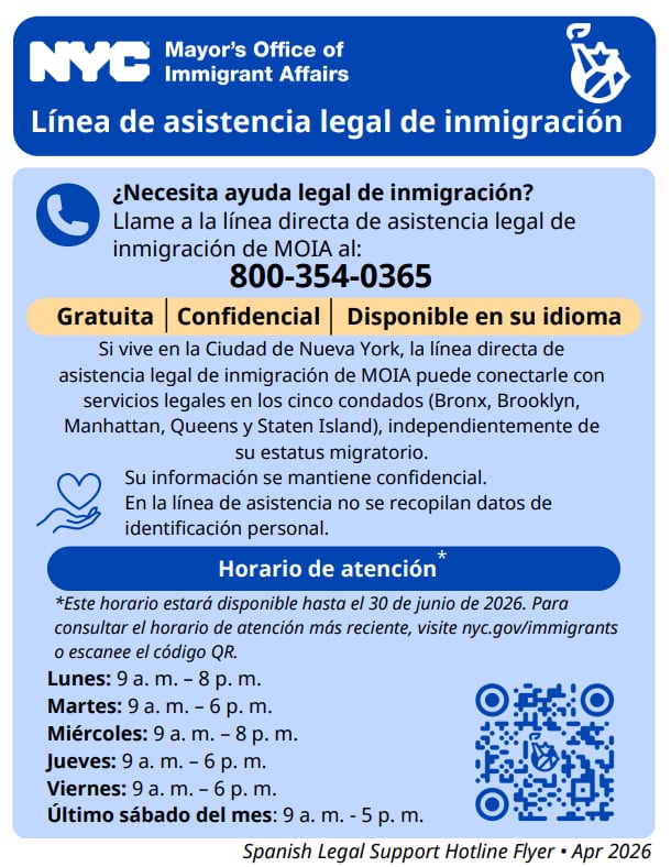 El servicio telefónico responde dudas sobre normativas migratorias