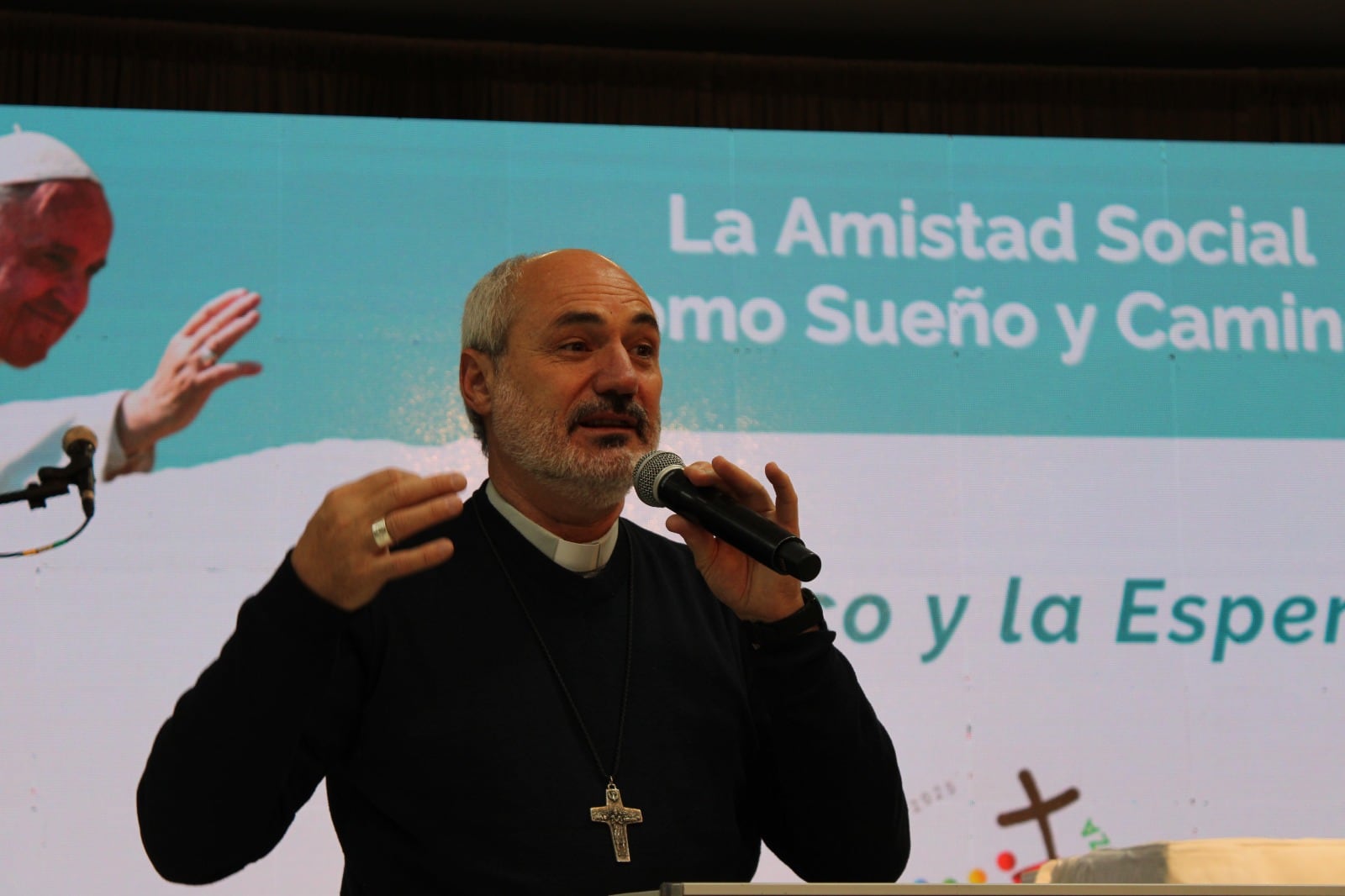 Monseñor Dante Braida, titular de la Comisión Episcopal de Pastoral Social