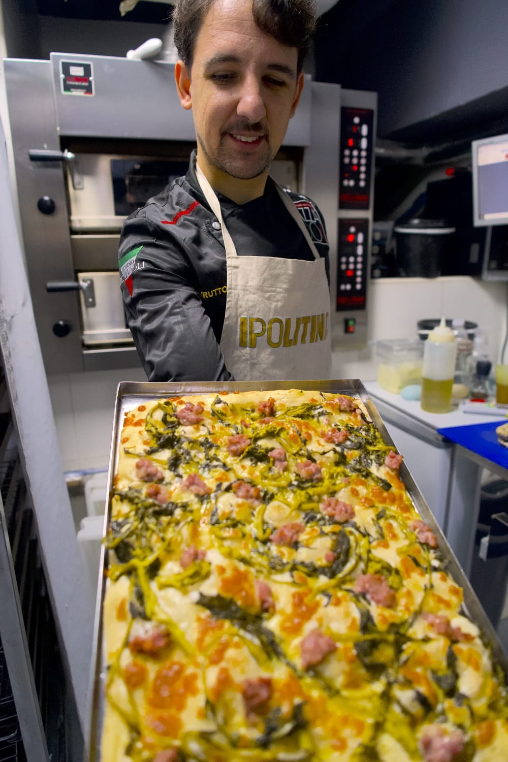La pizza fue una posibilidad concreta cuando empezaron a barajar las opciones del menú