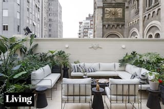 Reformó las oficinas de su padre frente al Kavanagh para alquilar, pero el resultado fue tan increíble que decidió mudarse allí