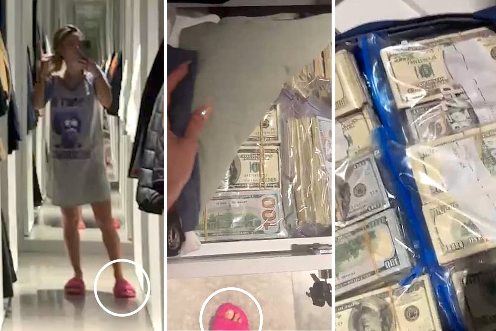 Jésica Cirio pidió que no la detengan y que excluyan el video de los dólares como evidencia