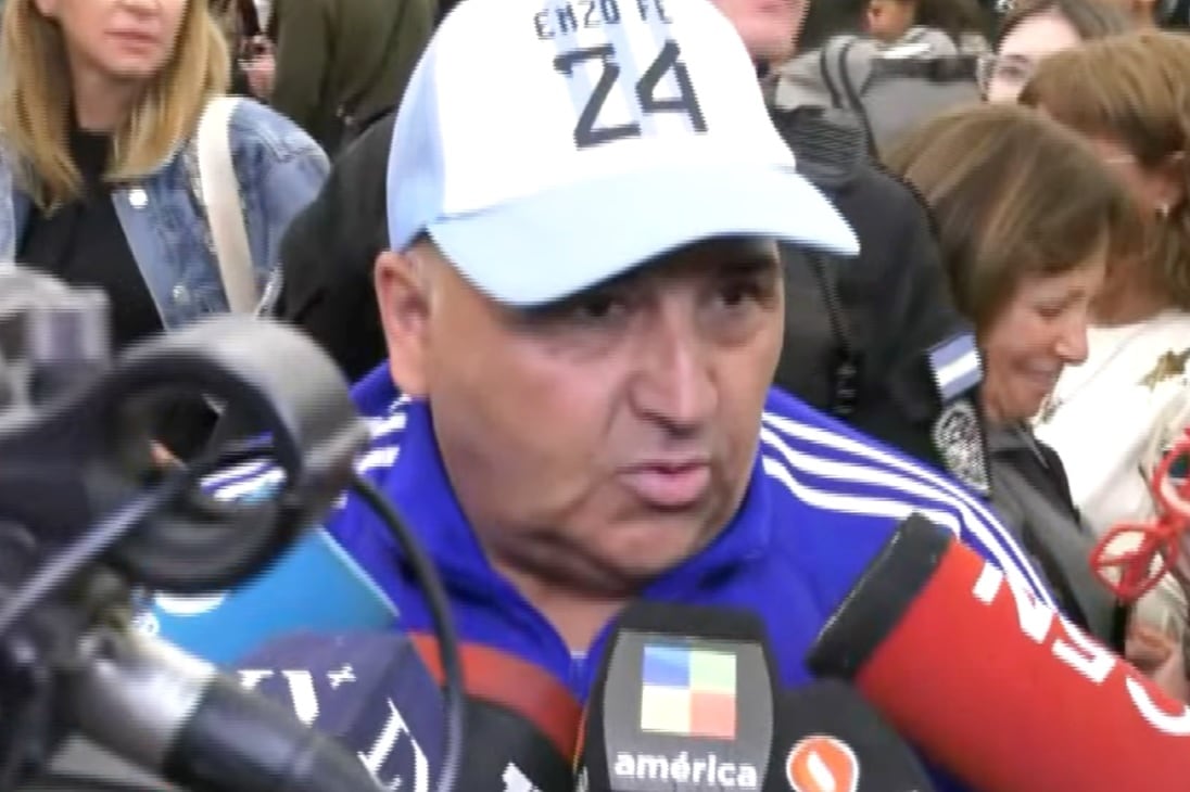 Raúl, padre de Enzo Fernández