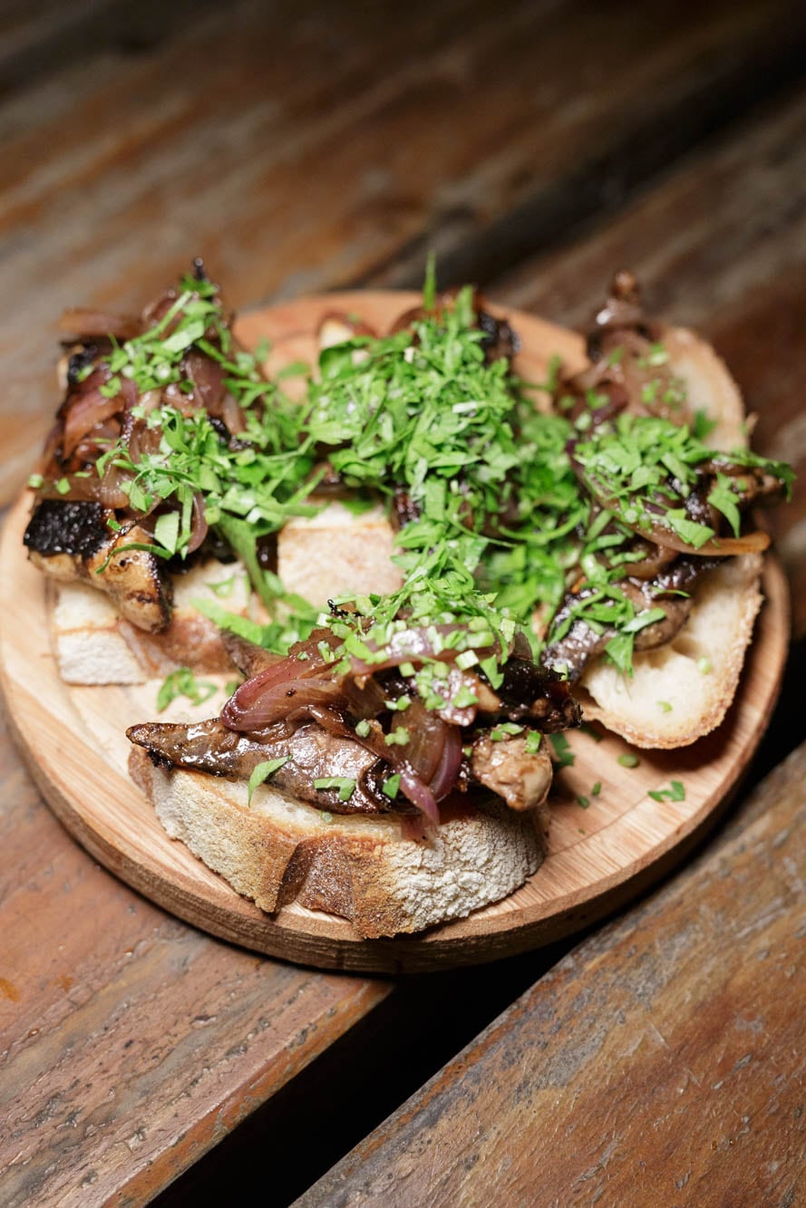 Fígado de Chernia Grelhado