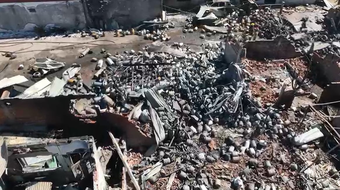 Explosión De Depósito Clandestino De Garrafas Deja Cuatro Heridos En Merlo