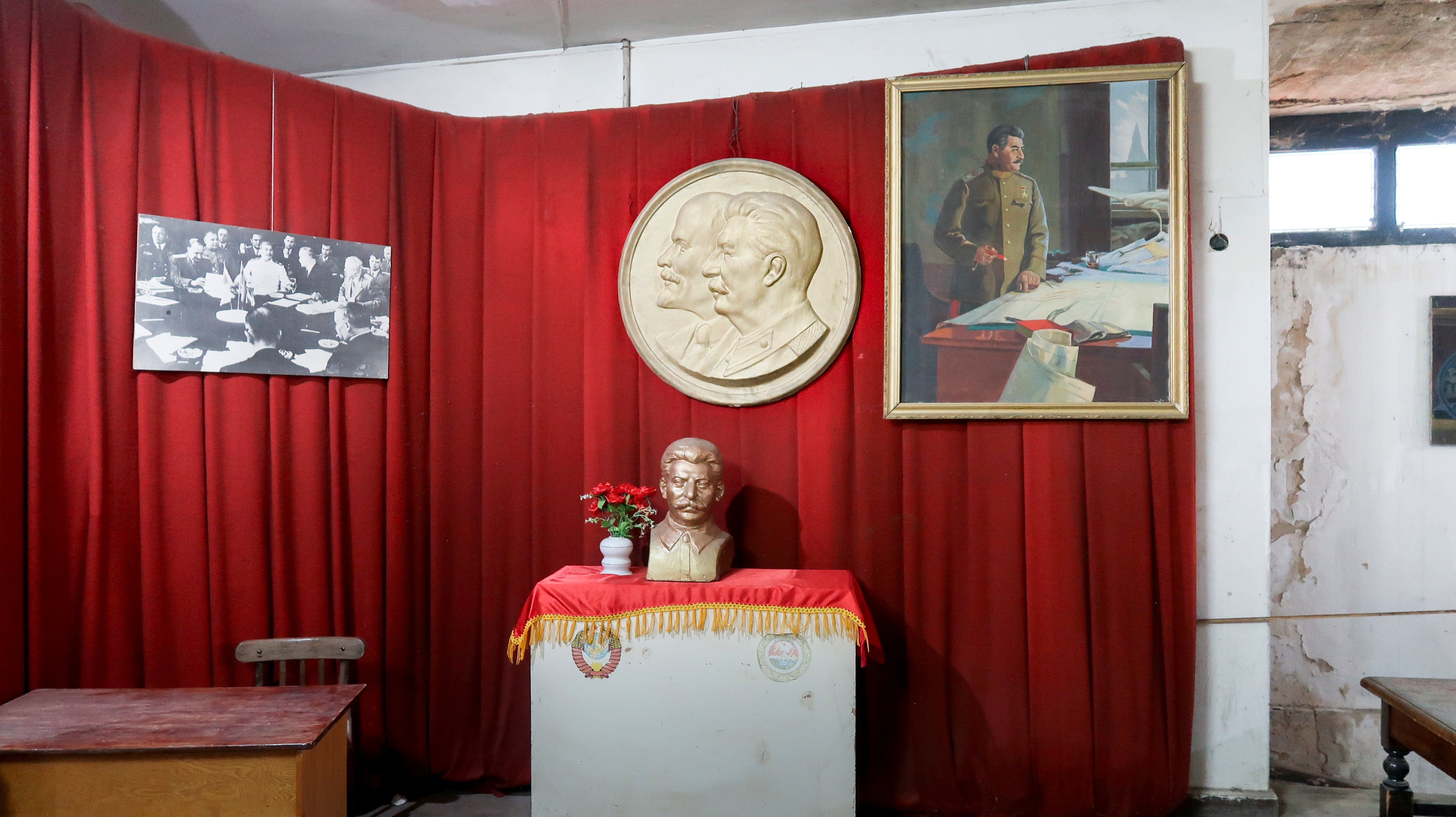 La imprenta clandestina que Stalin creó en 1903, hoy convertida en un venido a menos museo de la época soviética