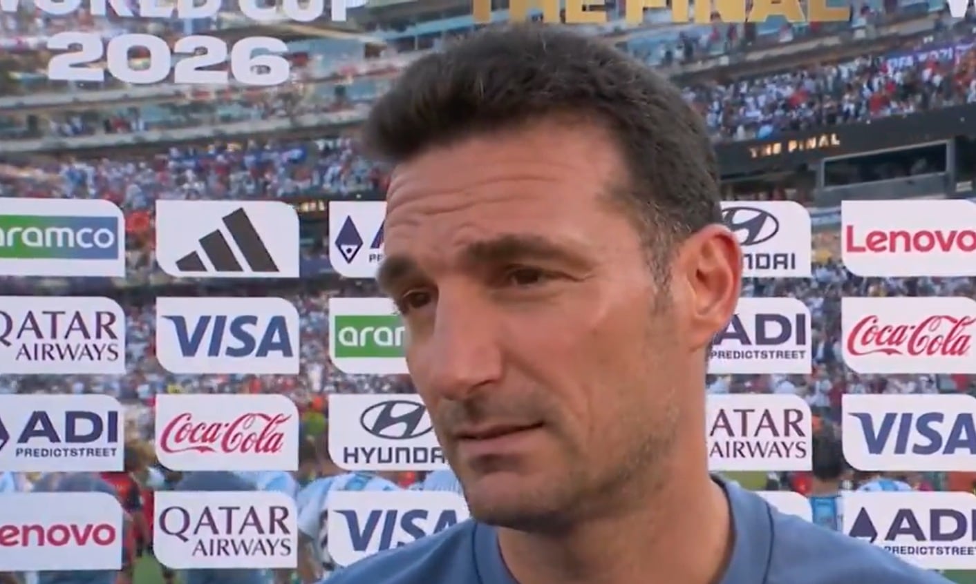 Scaloni: “Es muy difícil reprochar algo, es muy difícil llegar hasta acá”