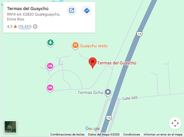 El hecho se produjo cerca de un reconocido puesto de esparcimiento local