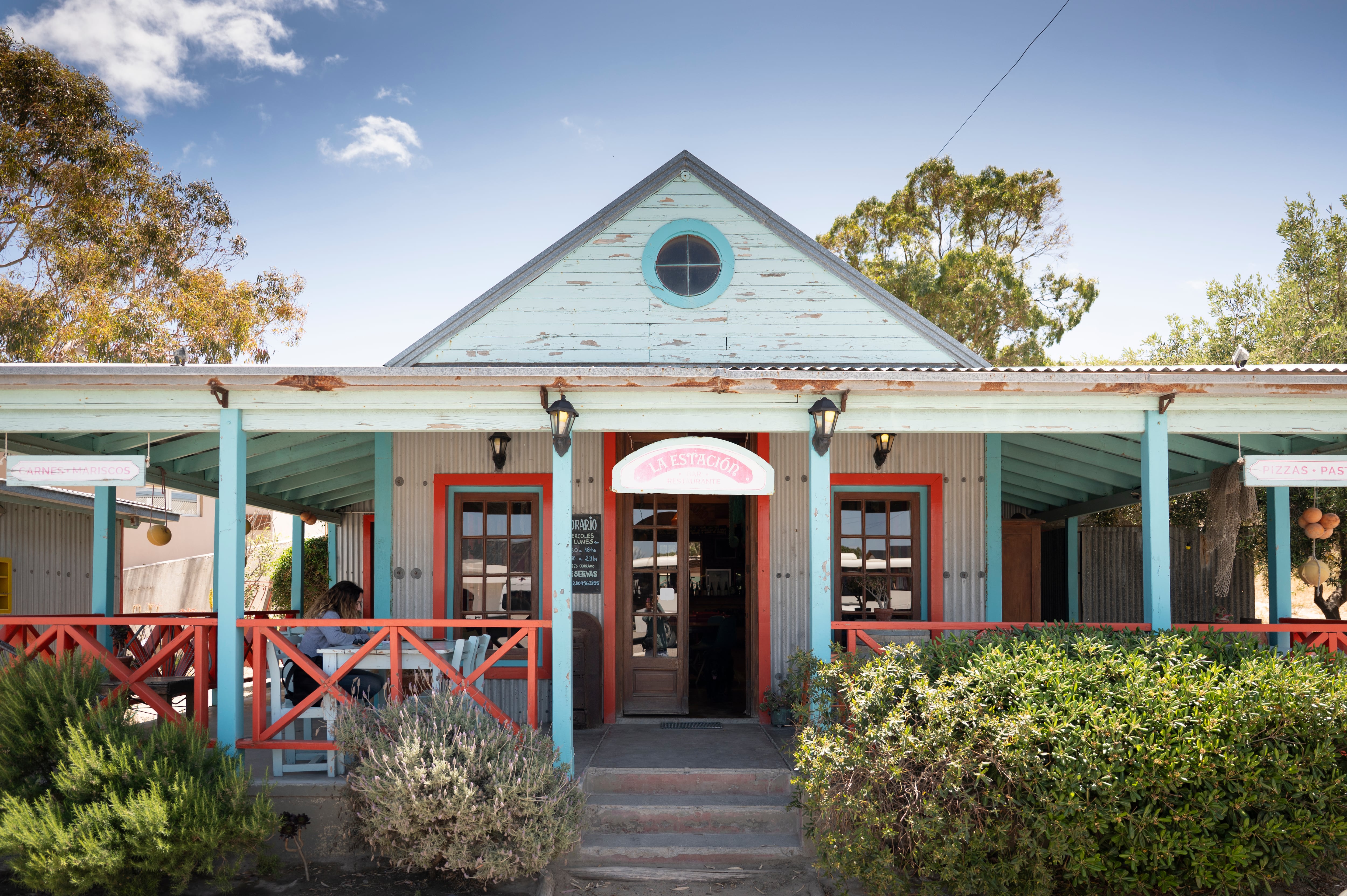 La Estación funciona en una casa con historia