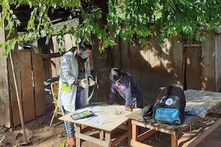 La escuelita ambulante que recorre Misiones “a dedo”