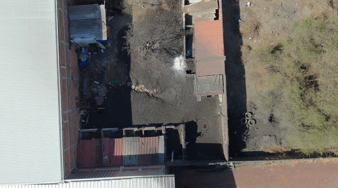 Las autoridades utilizan drones para realizar análisis fotogramétricos e infrarrojos del área