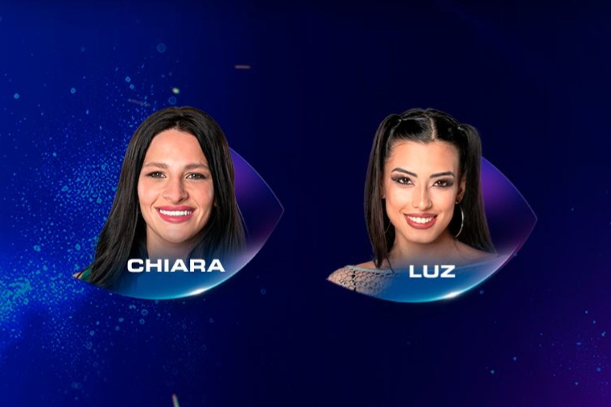 La placa del mano a mano entre Chiara y Luz.