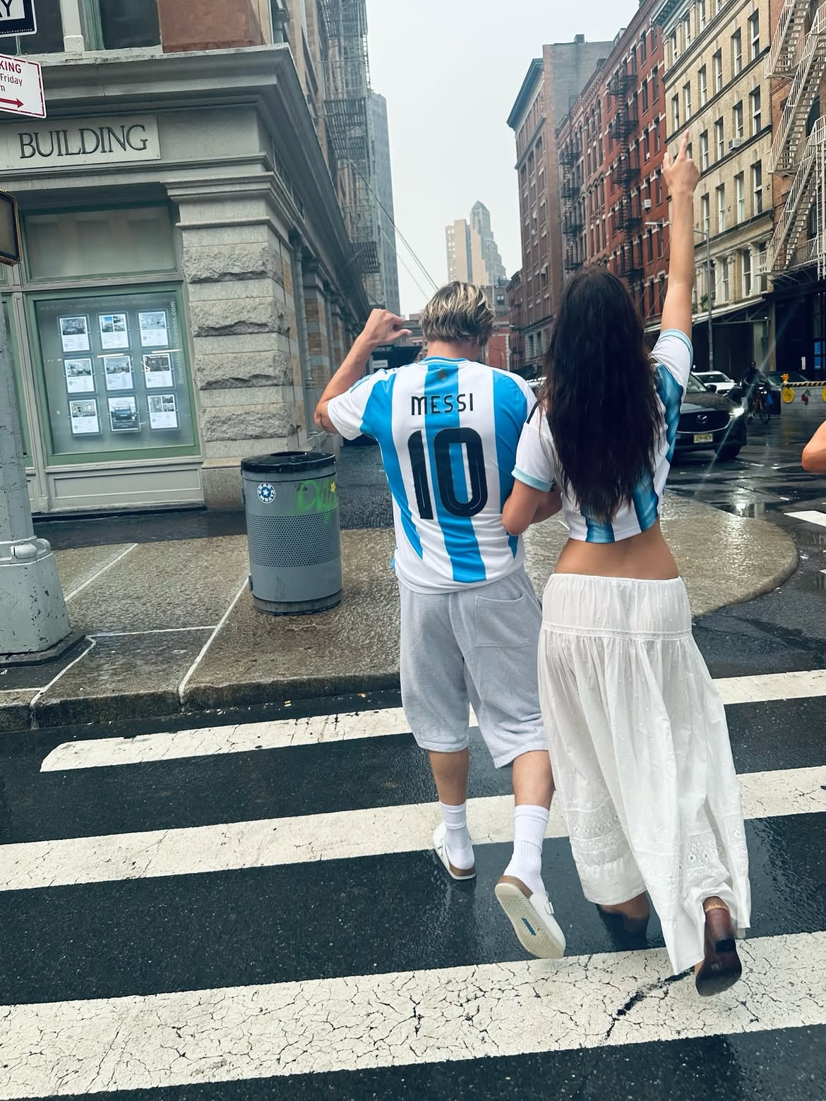 Camila Morrone mostró en Instagram su celebración por las calles de Nueva York