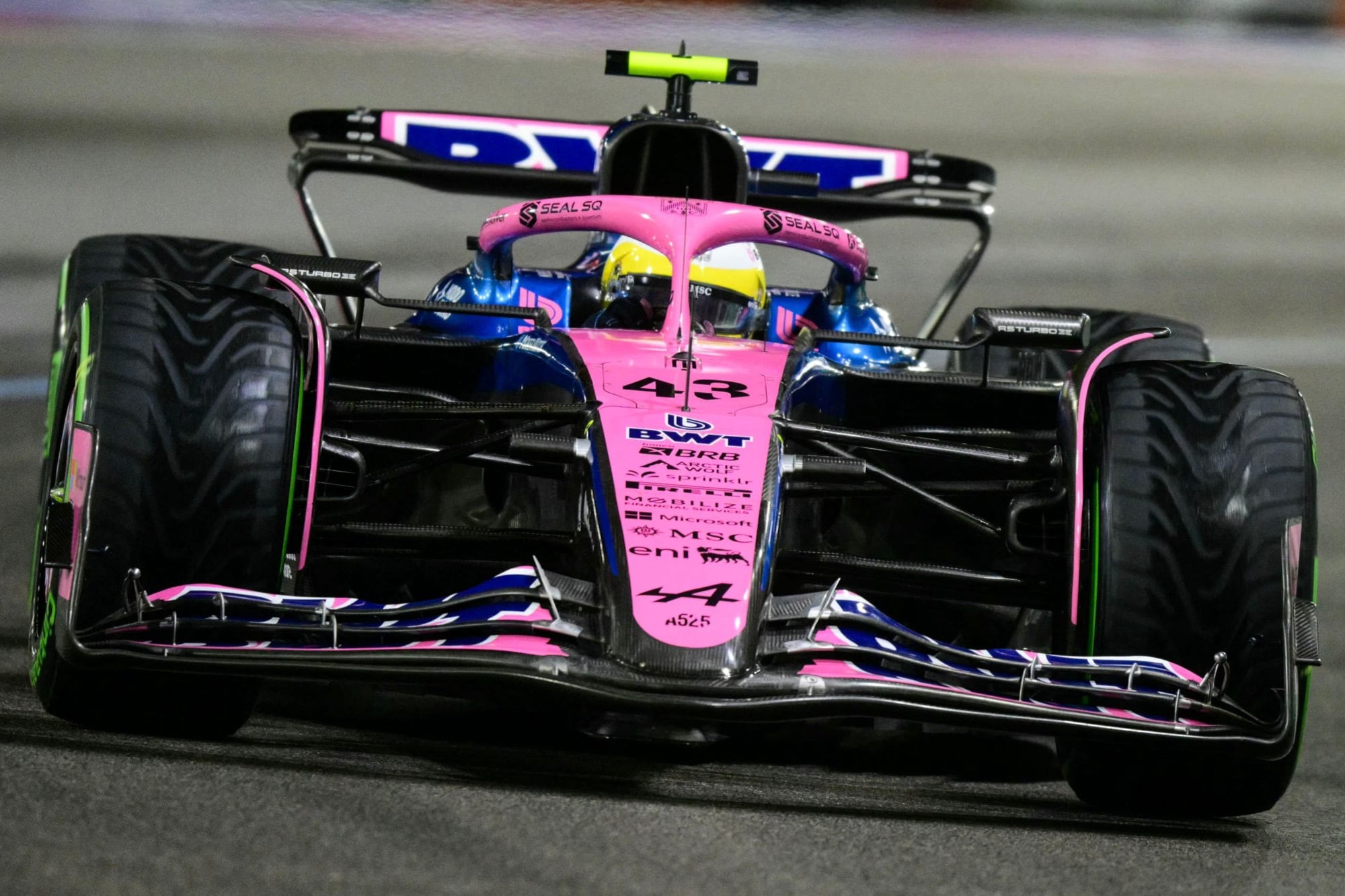 Franco Colapinto largará 15º la carrera de Las Vegas y Pierre Gasly partirá 10º; pole de Lando Norris