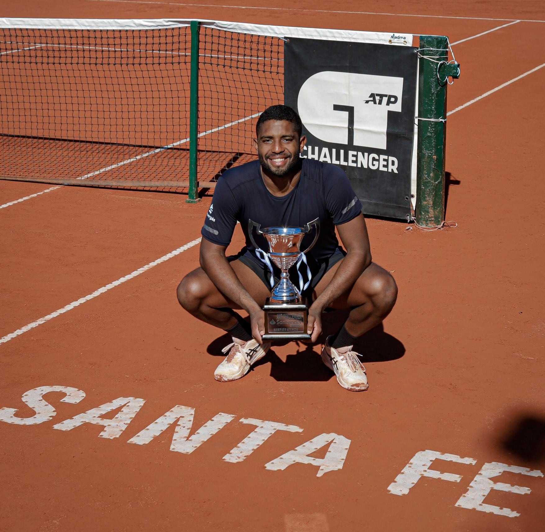 Reis da Silva jugó seis Challengers en la Argentina en esta temporada y ganó uno, en Santa Fe, en junio
