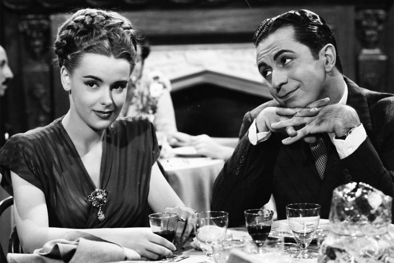 Freyre y Juan Carlos Thorry, en la película Con el diablo en el cuerpo (1947) dirigida por Carlos Hugo Christensen