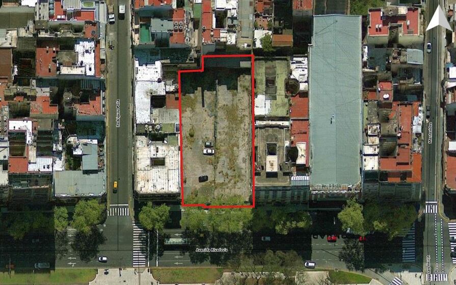 Avenida Rivadavia 1675–1679, entre Rodríguez Peña y Montevideo