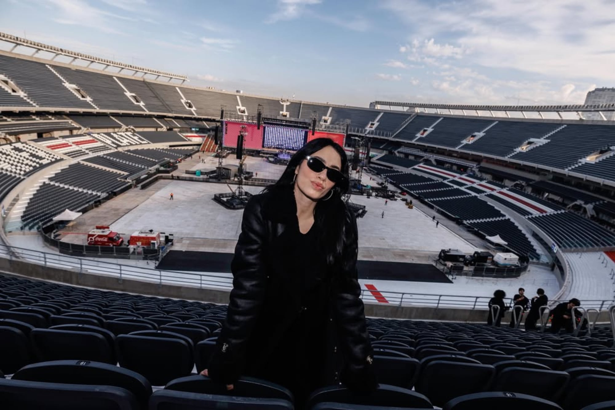 Lali Espósito logrando llenar el estadio River Plate