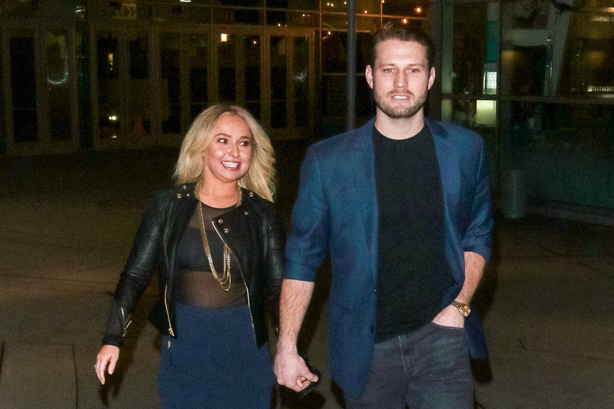Hayden Panettiere y Brian Hickerson, en una salida en 2019