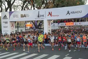 Murió un corredor en la Media Maratón de Buenos Aires