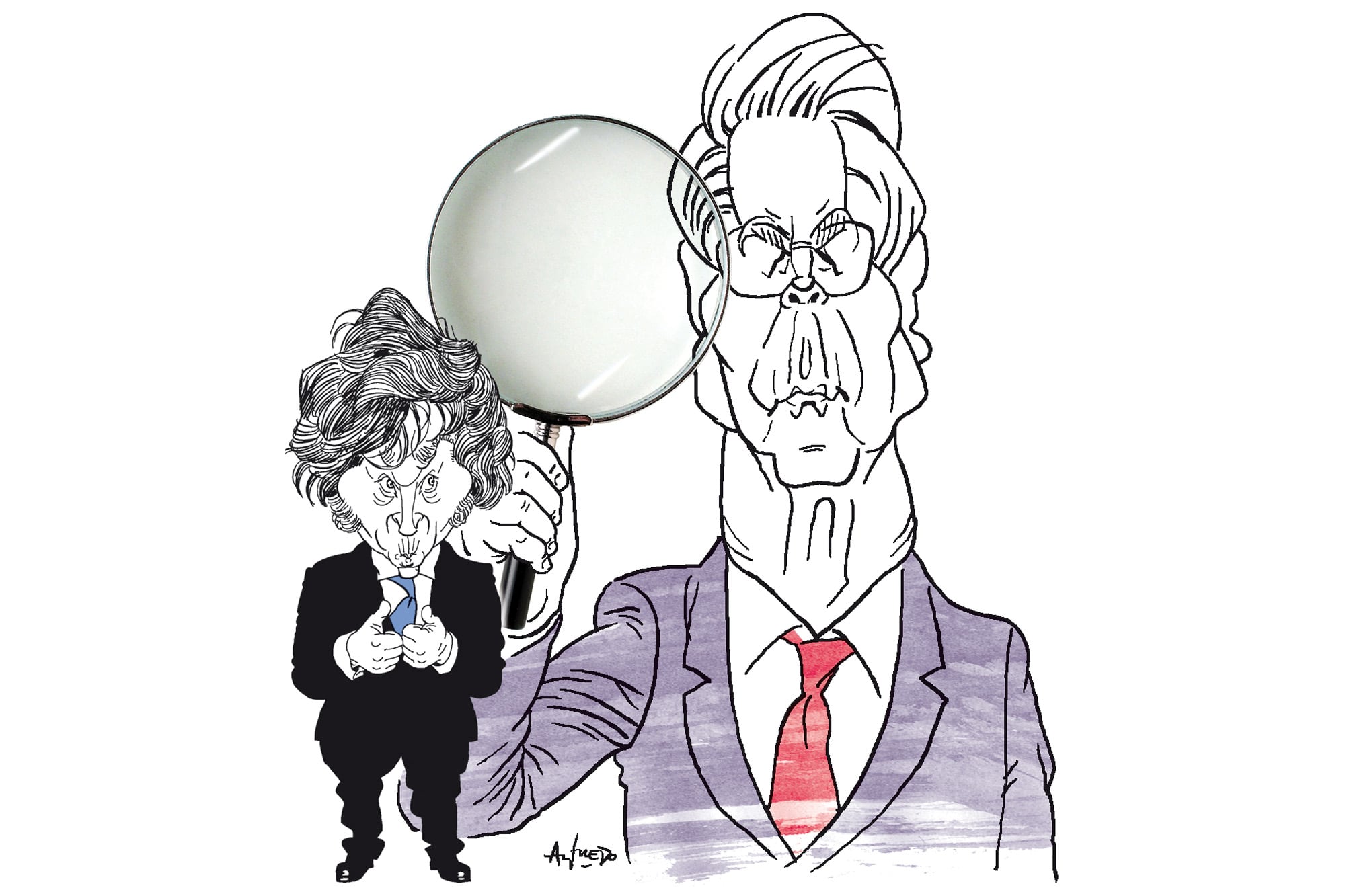 Javier Milei y Scott Bessent