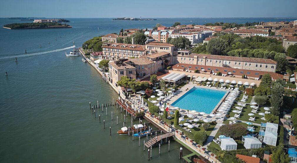 El Belmond Hotel Cipriani está ubicado en la isla de Giudecca