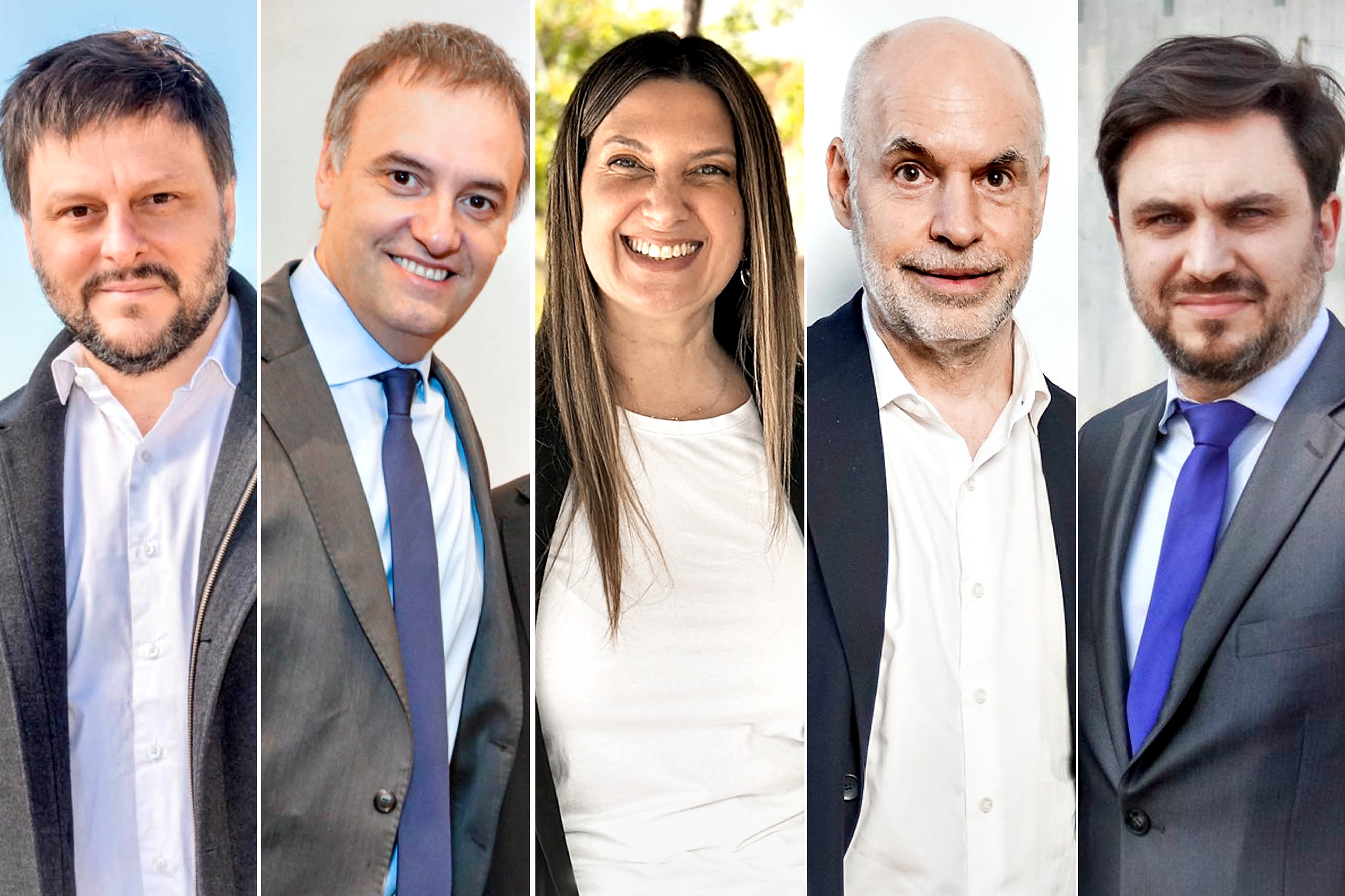 Santoro, Adorni, Lospennato, Larreta y Marra