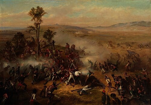 La Batalla de Bailén en la obra de Ricardo Balaca (1864)
