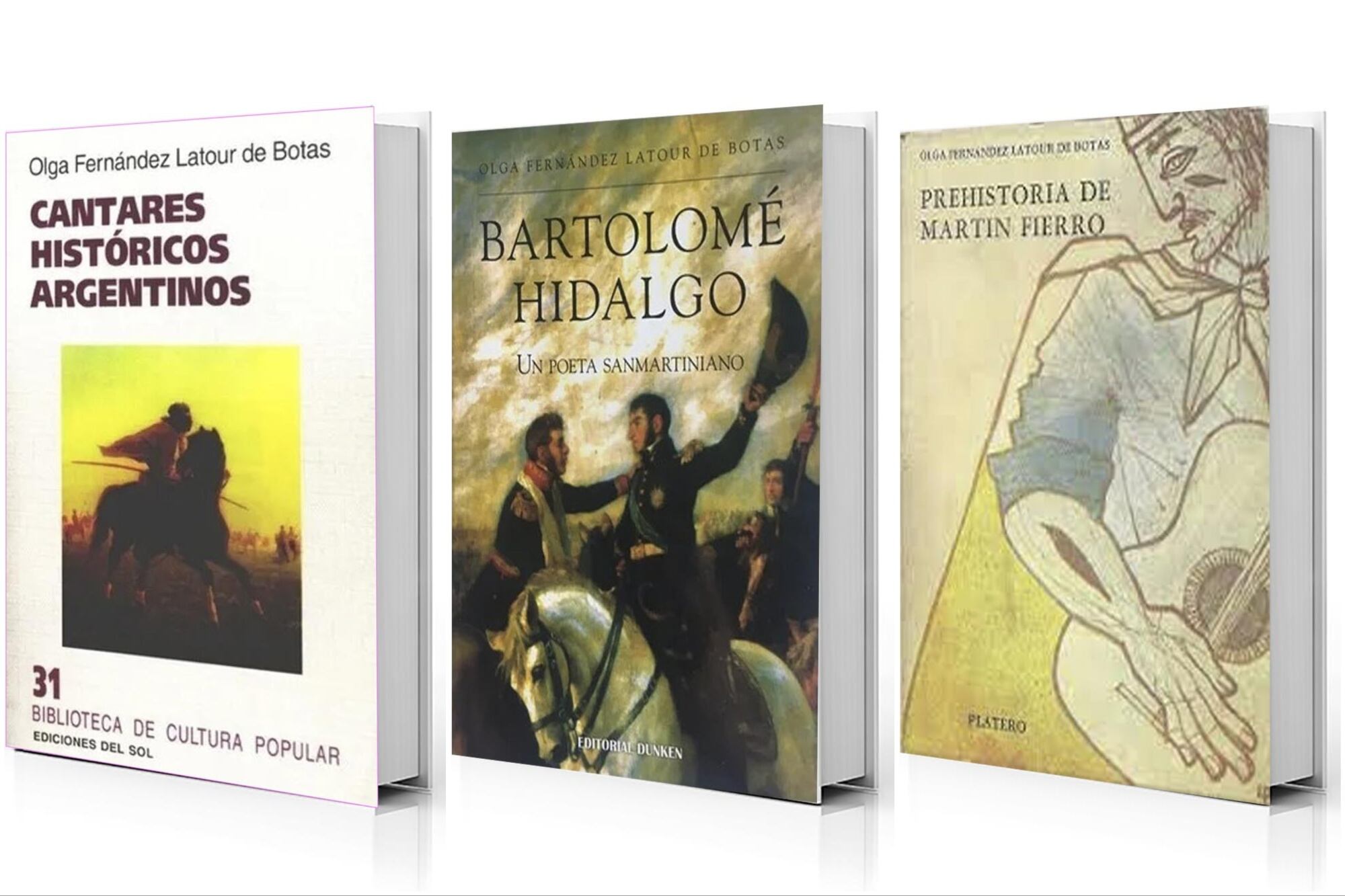 Libros de la profesora e investigadora Olga Fernández Latour de Botas