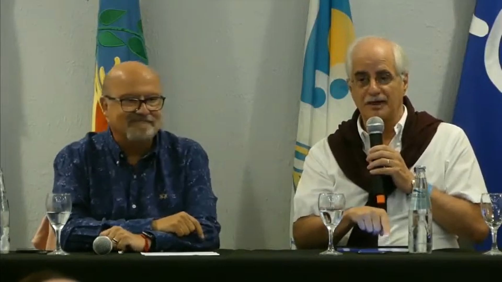 Jorge Taiana y Juan Torres, presidente del consejo de administración de RCT