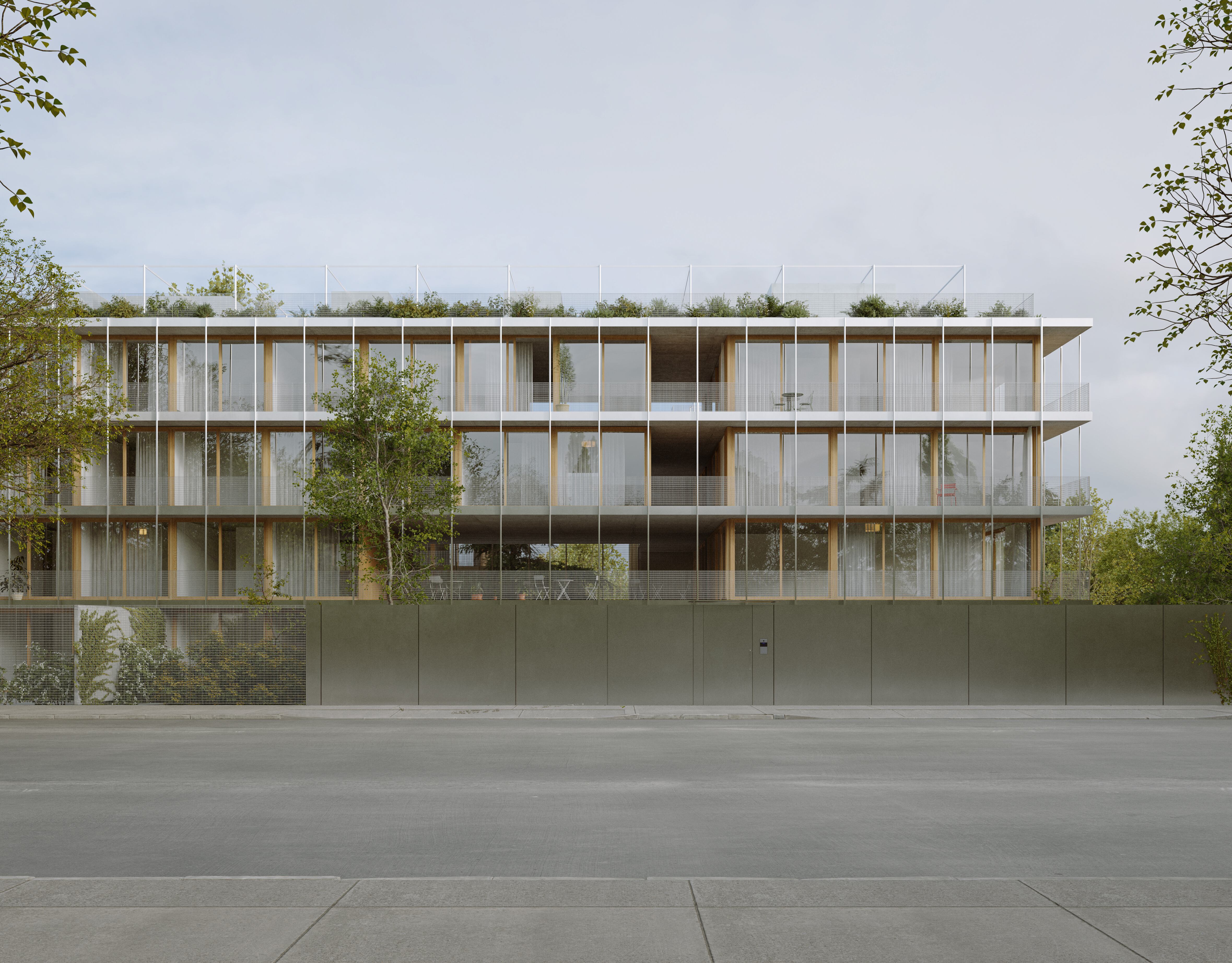 El proyecto Bosco La Horqueta que se construye a 500 metros del ramal Tigre