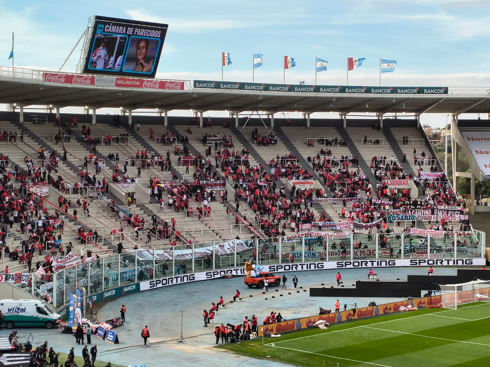 El estadio Mario Kemples de Córdoba, en la previa de la final del Torneo Apertura entre River y Belgrano