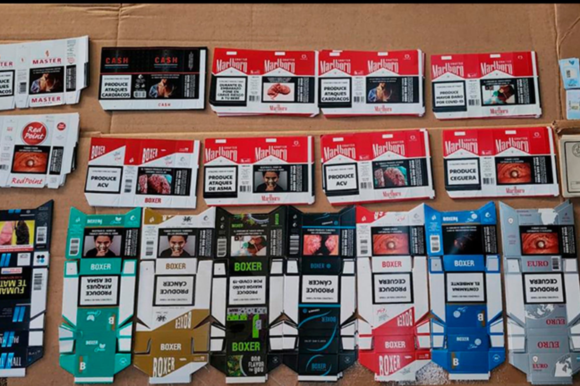 Desbarataron una organización que producía 700 millones de cigarrillos truchos por año