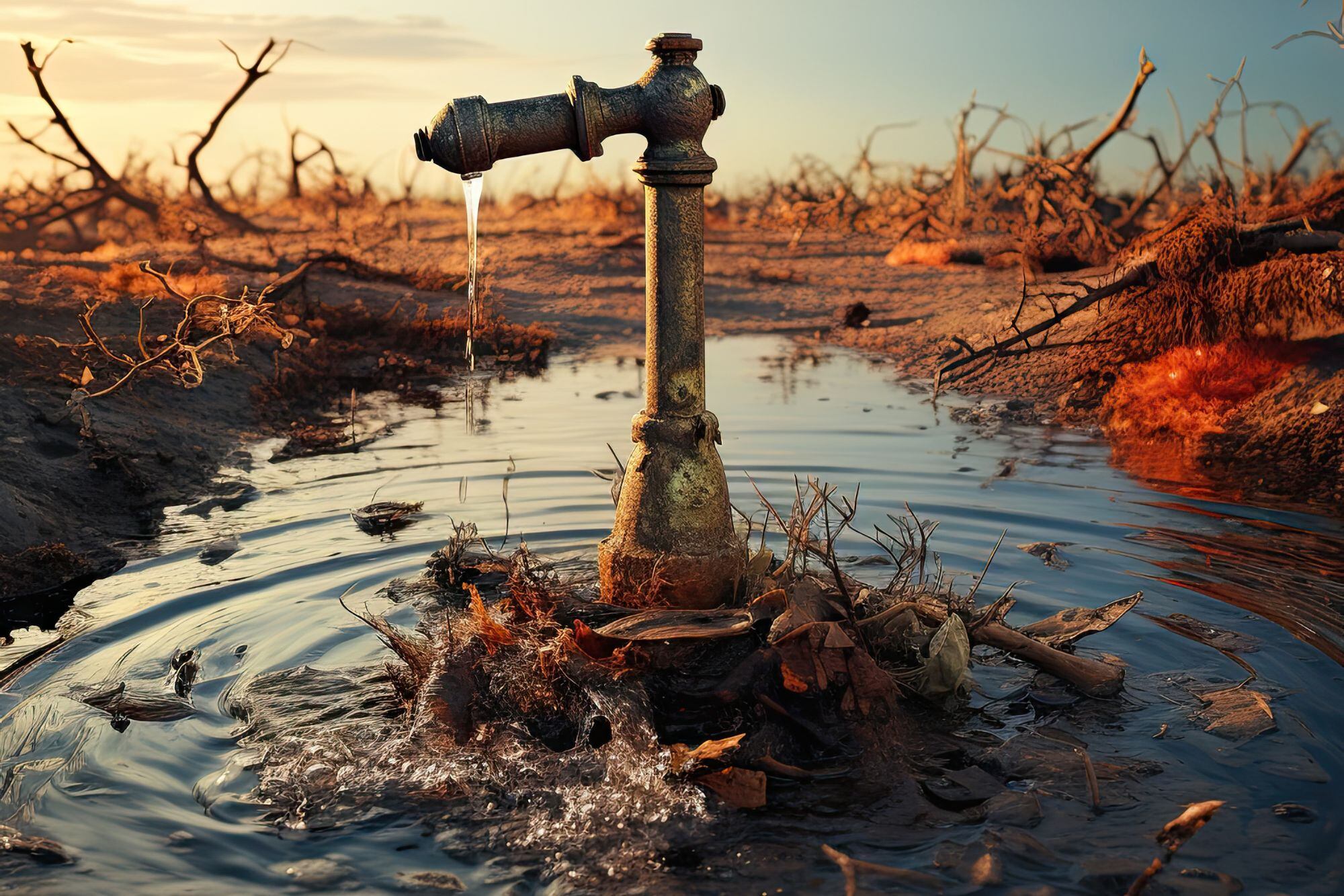 El flujo del agua está en constante movimiento, por lo que su estado puede representar distintas interpretaciones