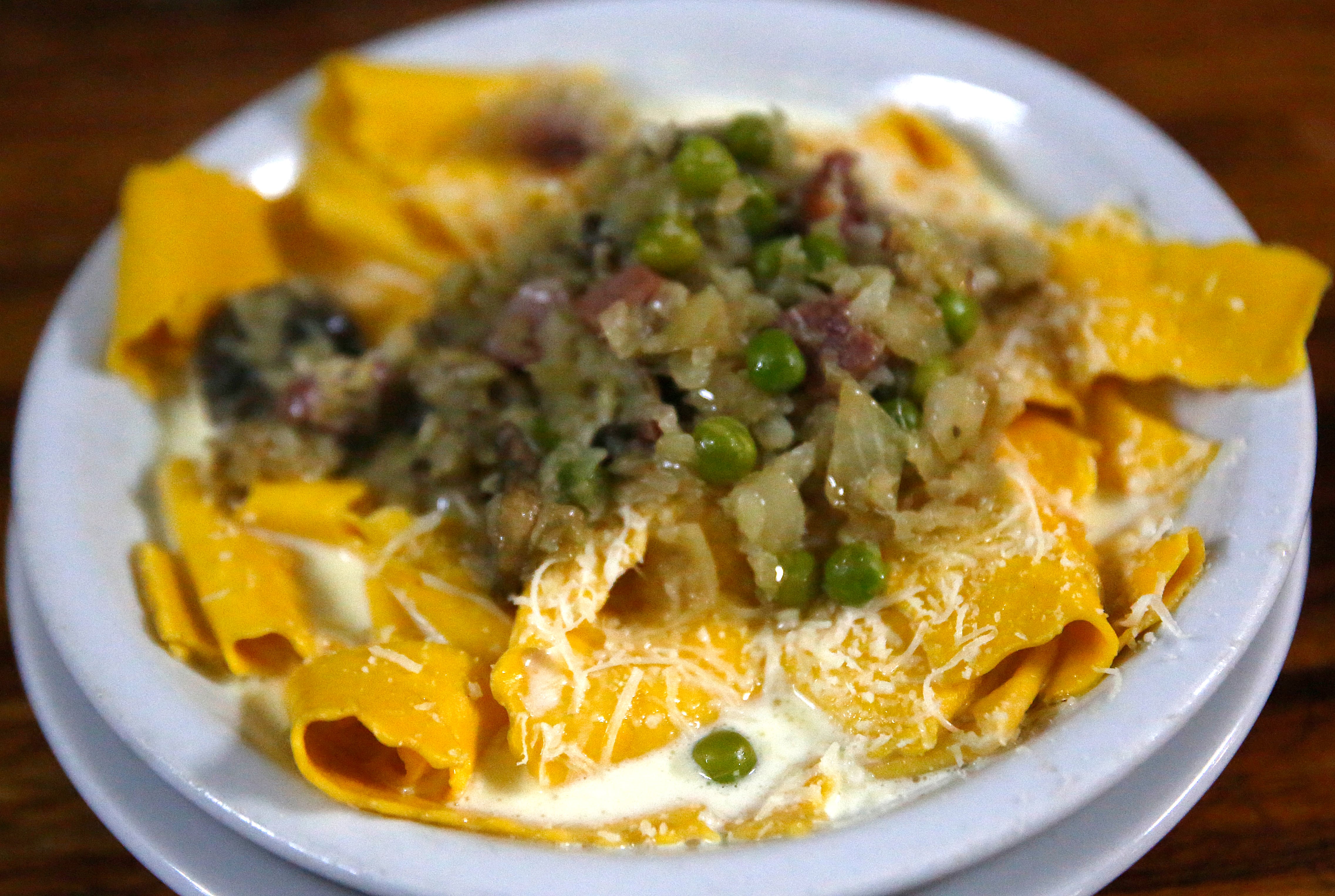 Las cintas son otras de sus pastas estrella