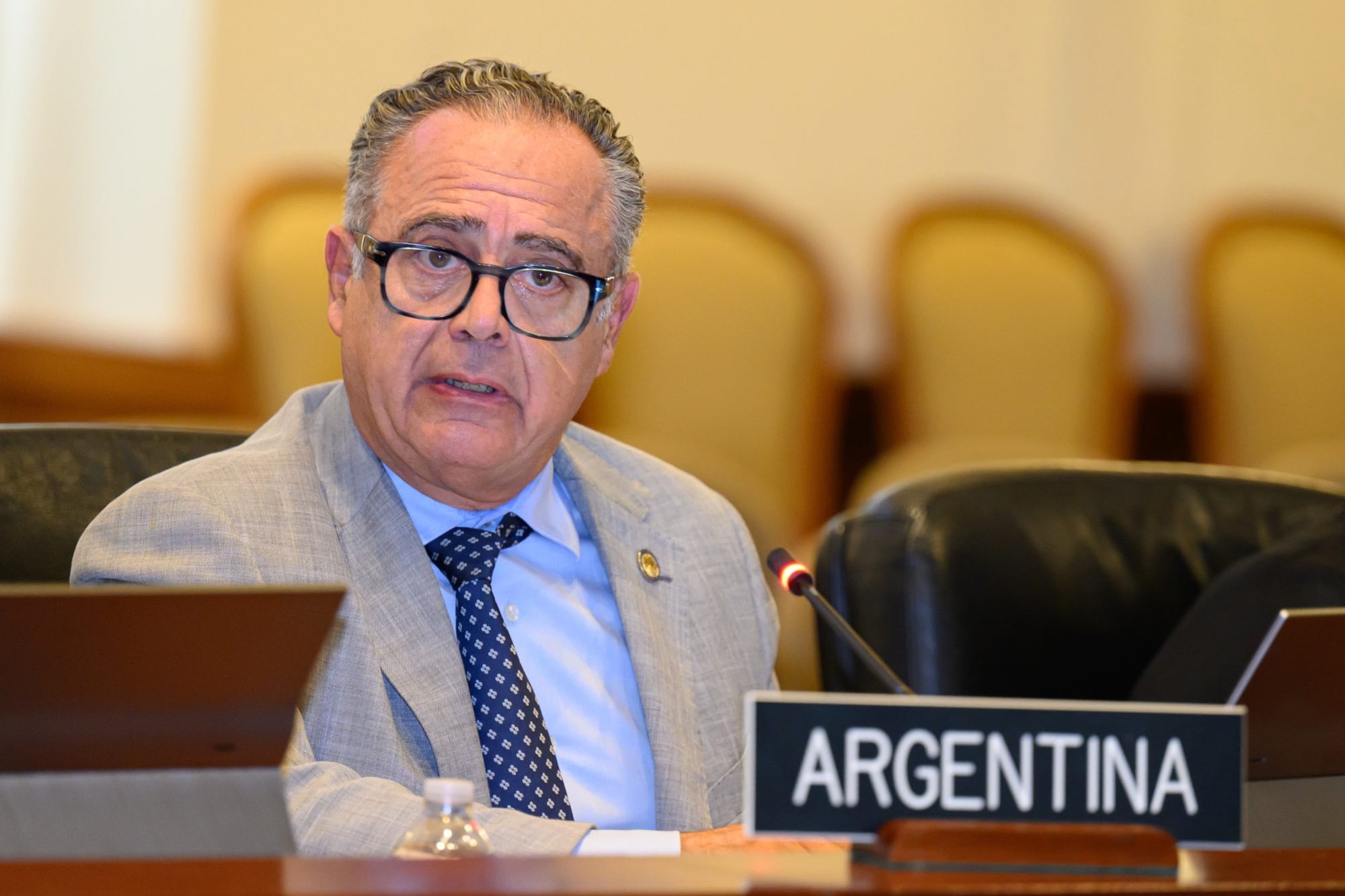 El embajador argentino ante la OEA, Carlos Cherniak.
