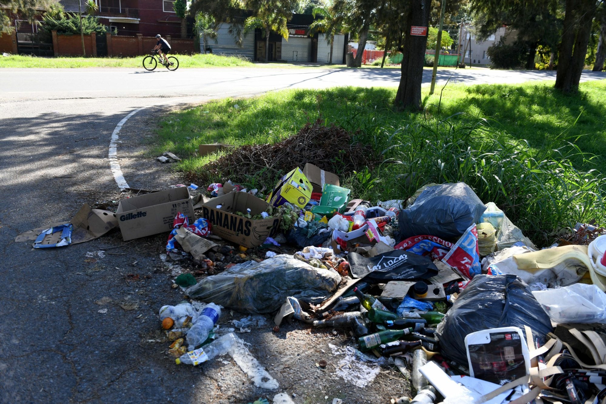 Aunque las autoridades de espacio verde intentan resolver el conflicto de la limpieza, es una lucha desigual