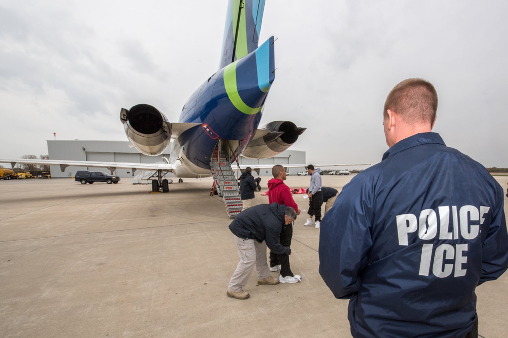 Gran parte de los vuelos de deportados del ICE se realizaron con modelos Boeing 737 de Eastern Air Express