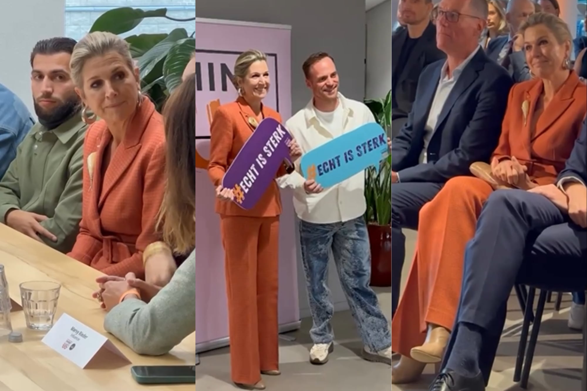 La reina es presidenta honoraria de la Fundación Mind Us, la cual promueve la salud mental para los jóvenes (Foto: Captura de video / Instagram @koninklijkhuis)