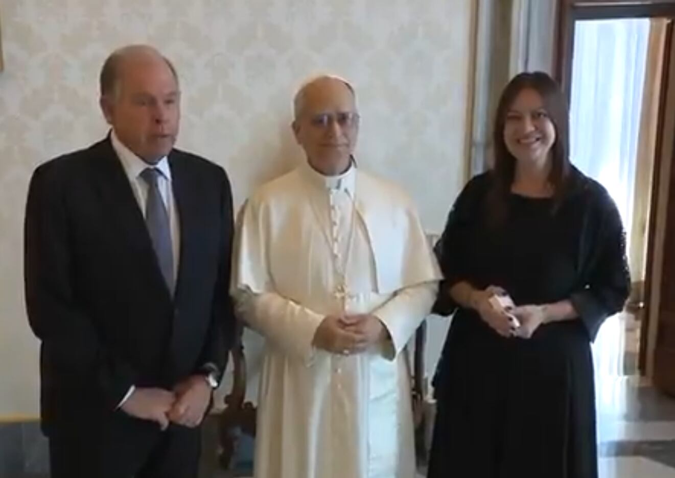 Werthein y Pettovello se reunieron con el papa León XIV