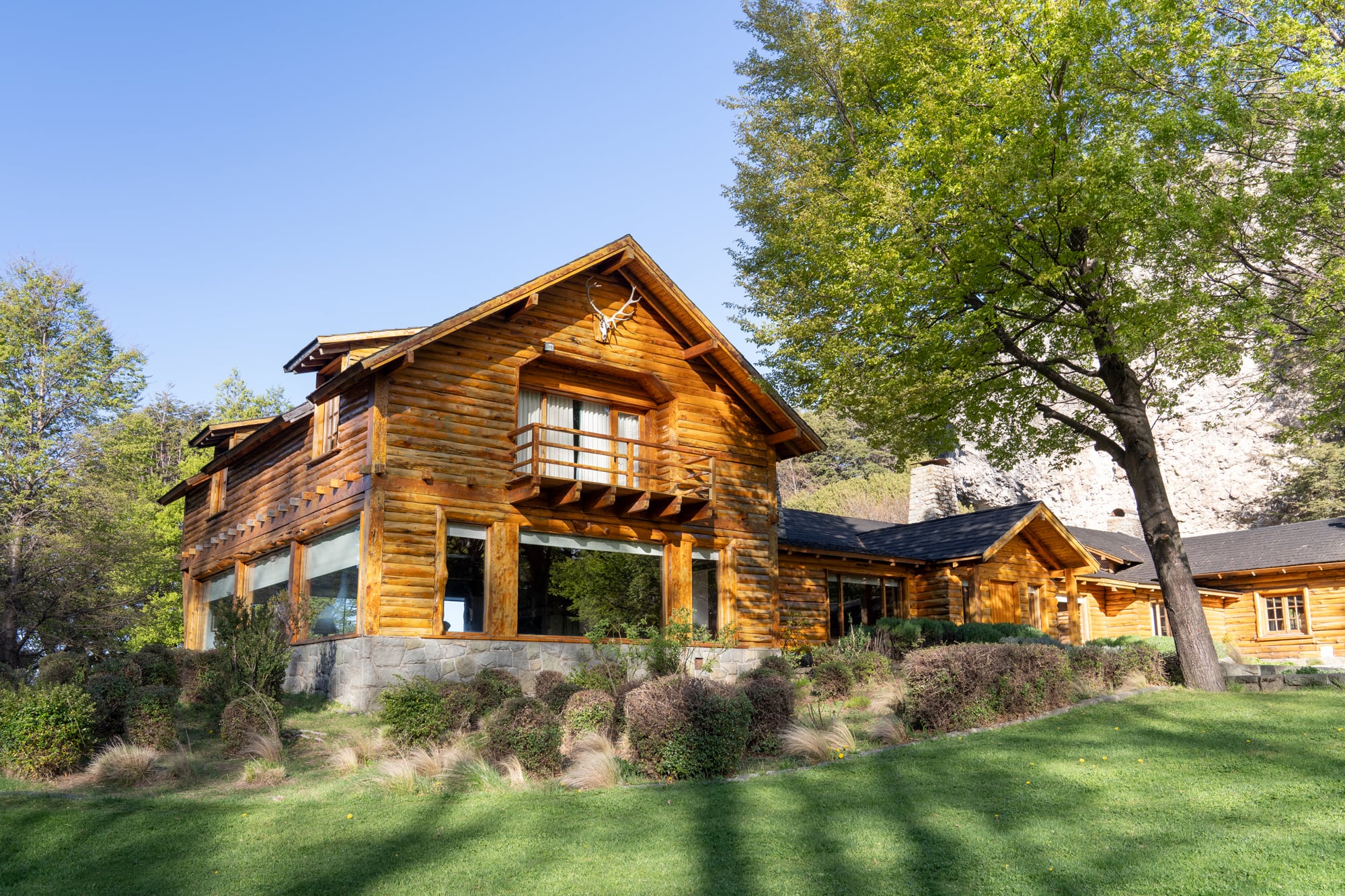 La casa, tambien construída por Bustillo