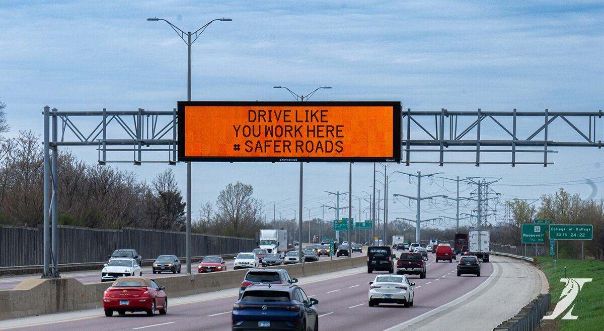 Las carreteras de Illinois fueron adaptadas para leer la nueva pegatina